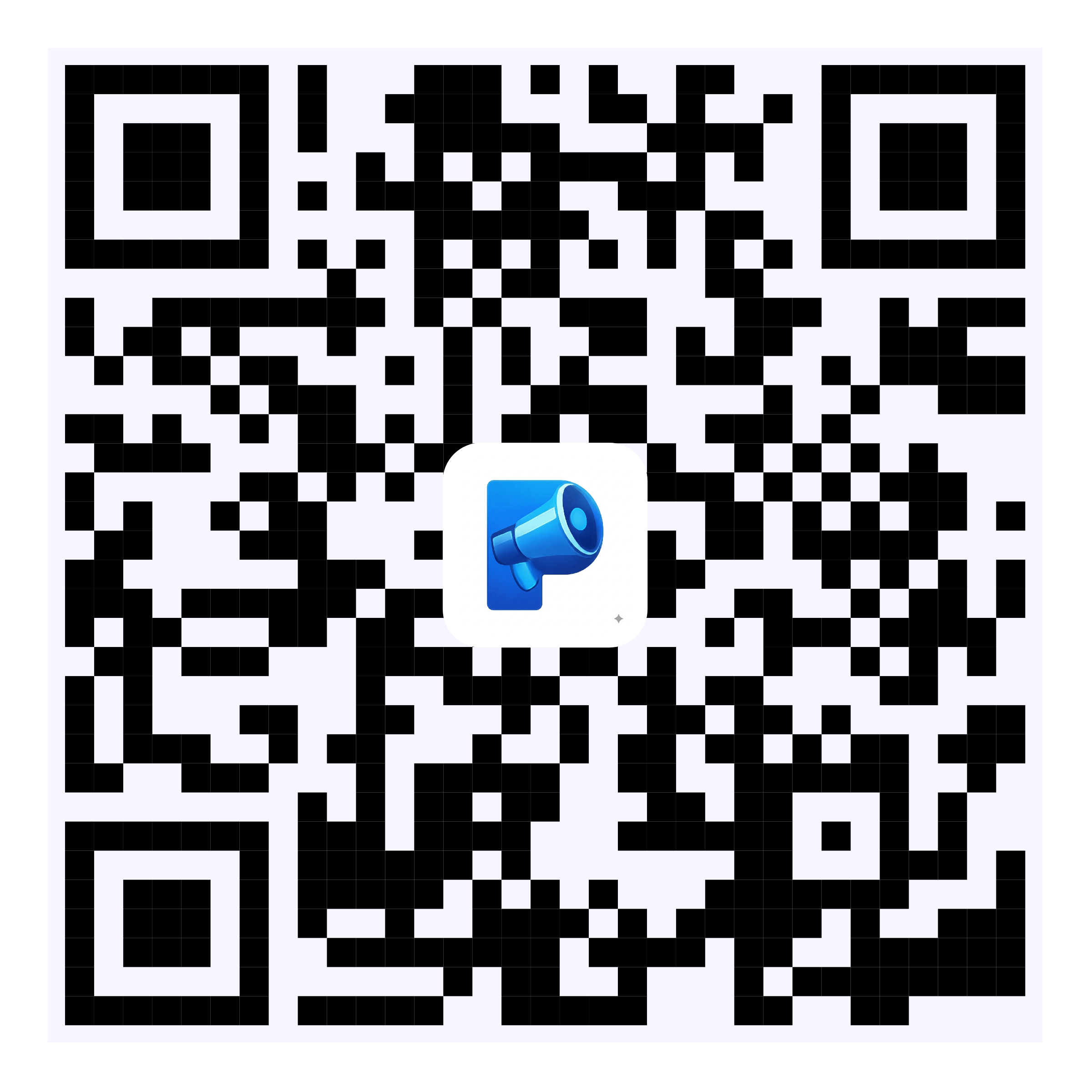 QR code to download PROMOTE™ on the Apple App Store